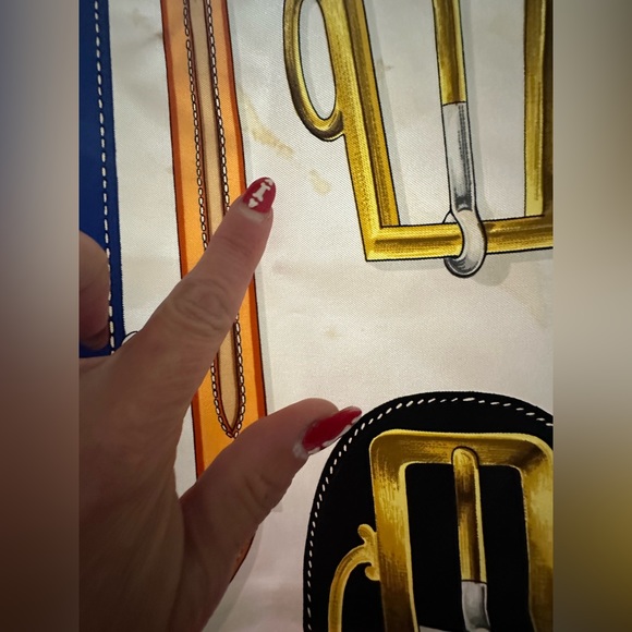 Hermes Bovclerie d’Attelage Silk Vintage Scarf - Picture 5 of 8